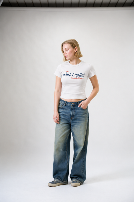 WEST CAPITAL WOMEN'S FITTED TEE
