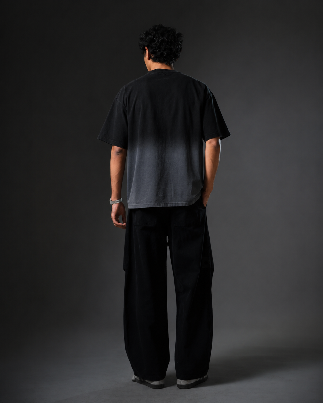 OMBRÉ COLLECTION C&L BOXY FIT TEE