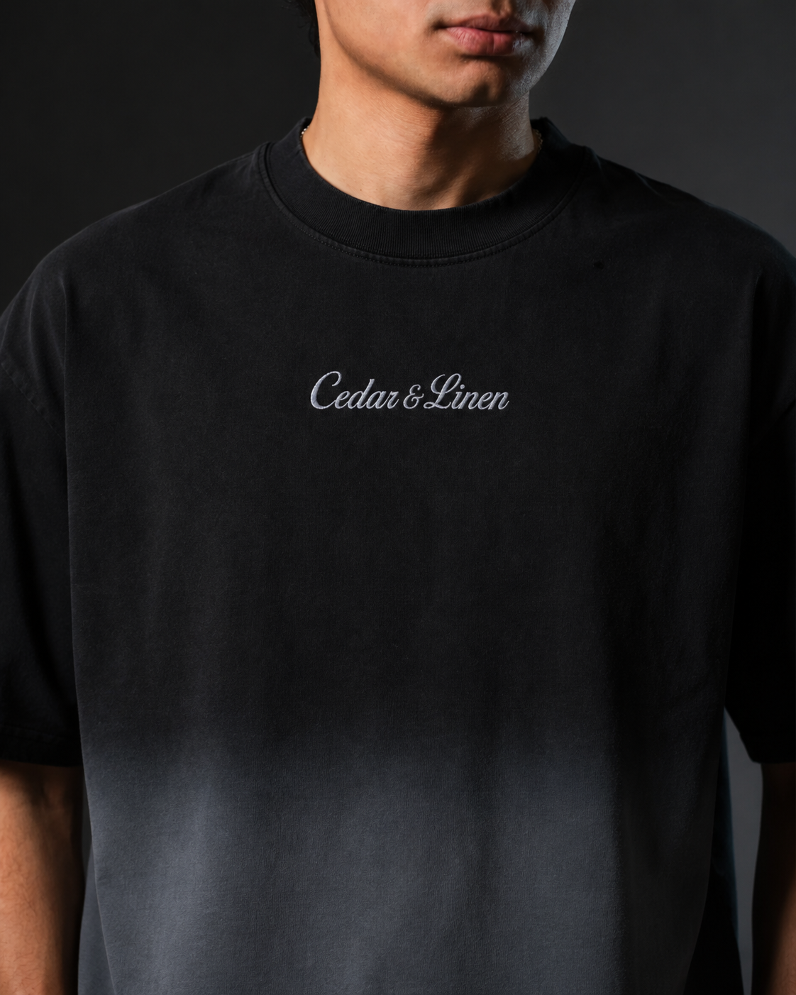 OMBRÉ COLLECTION C&L BOXY FIT TEE