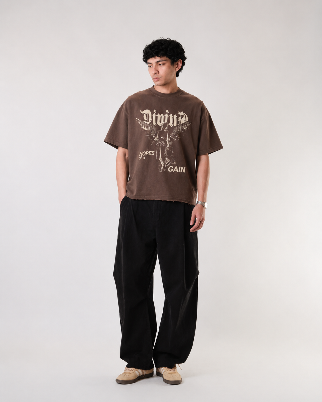 C&L BOXY FIT TEE