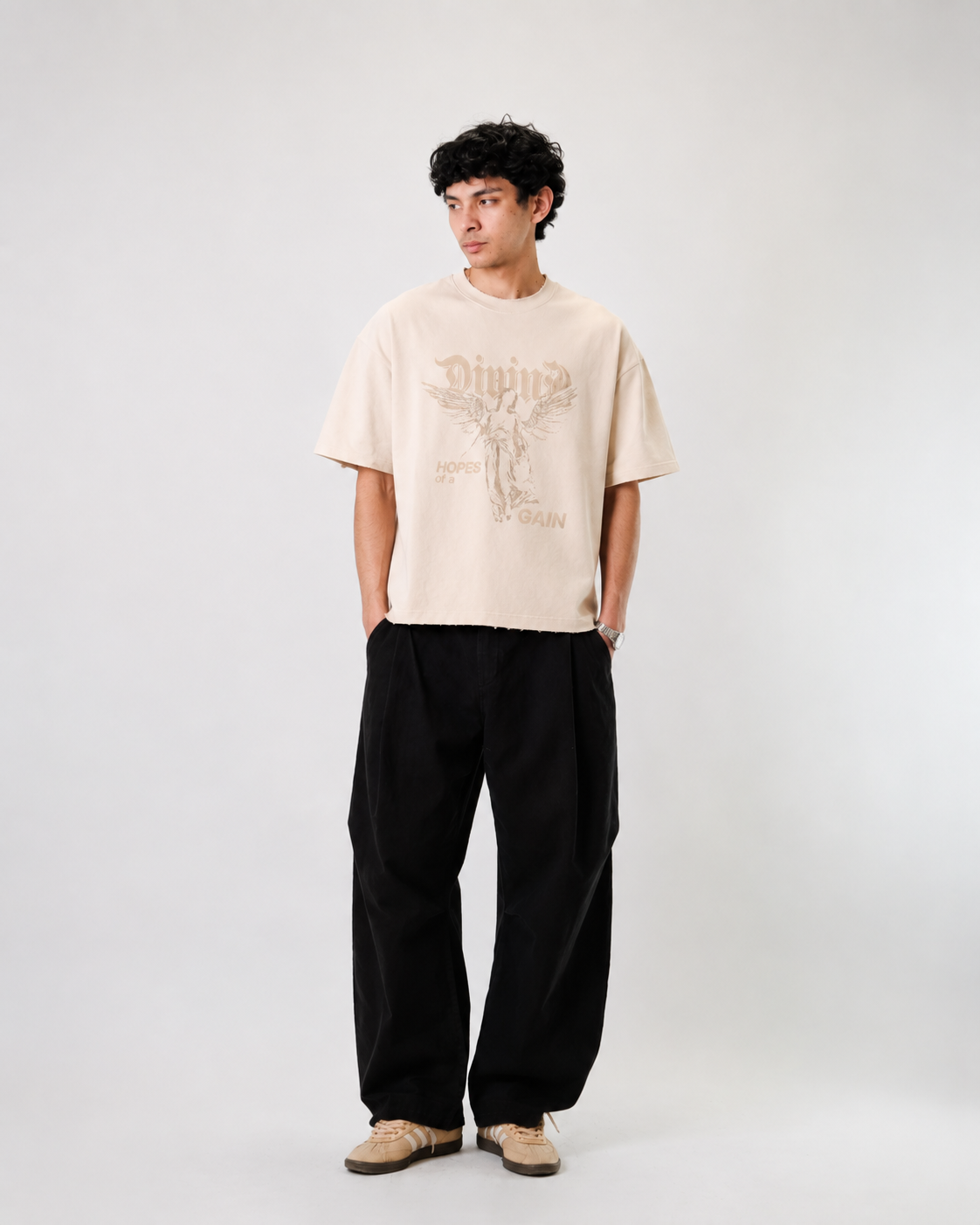 C&L BOXY FIT TEE