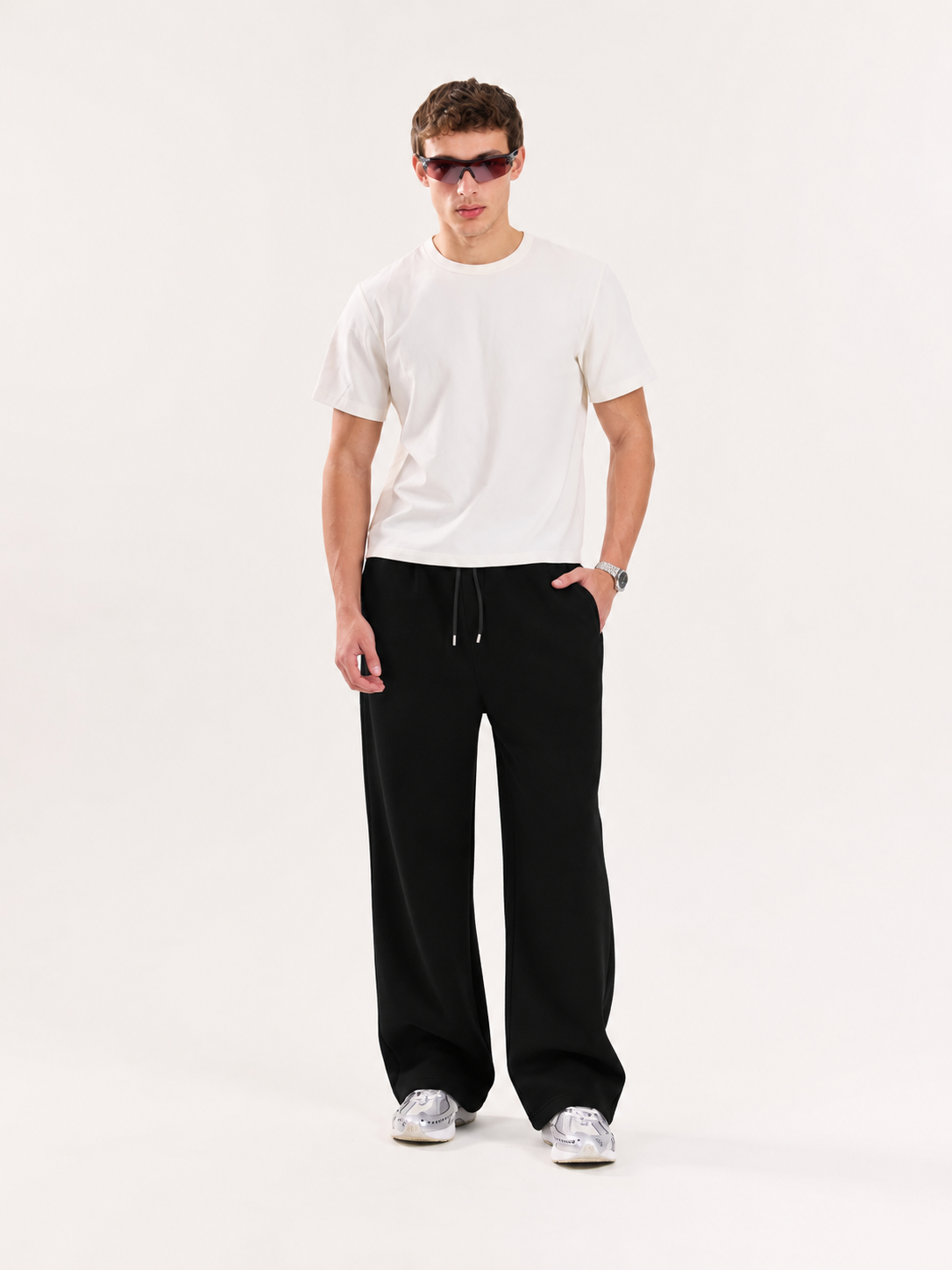 C&L BLACK SWEATPANTS