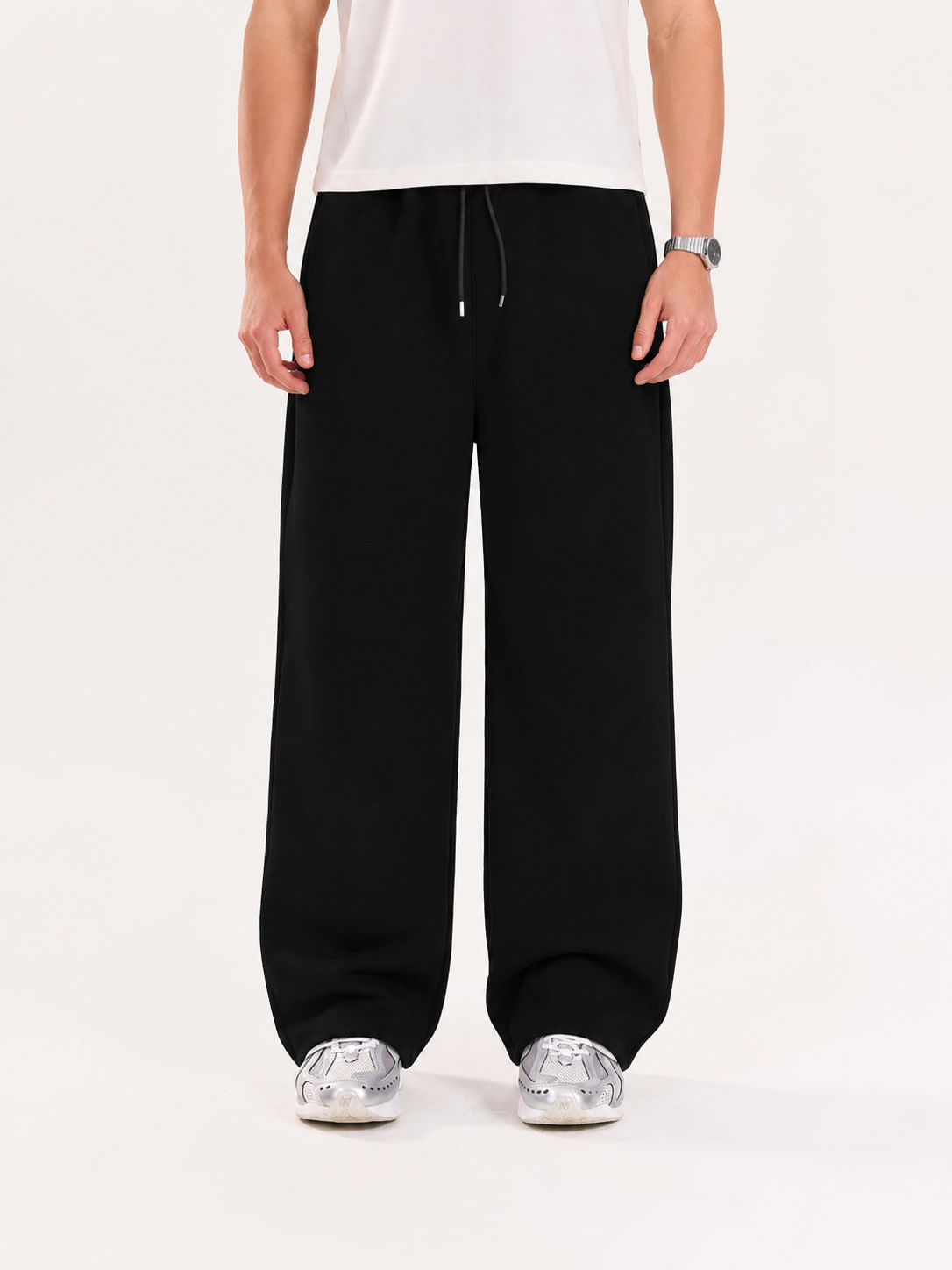 C&L BLACK SWEATPANTS