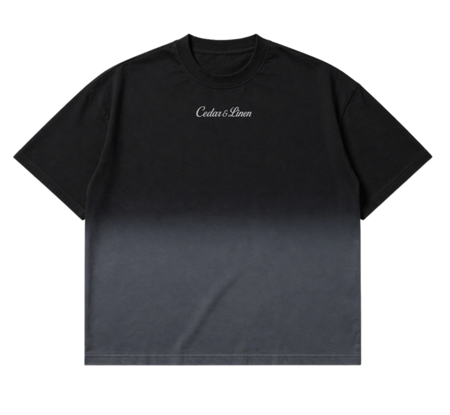OMBRÉ COLLECTION C&L BOXY FIT TEE